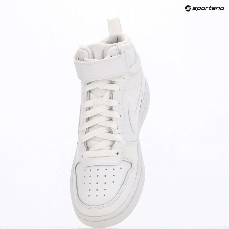 Nike Court Borough Mid cipő 2 white/white/white 10