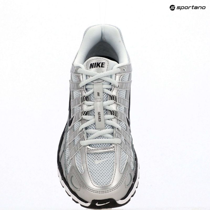 Nike P-6000 női cipő white/metallic silver/black 9