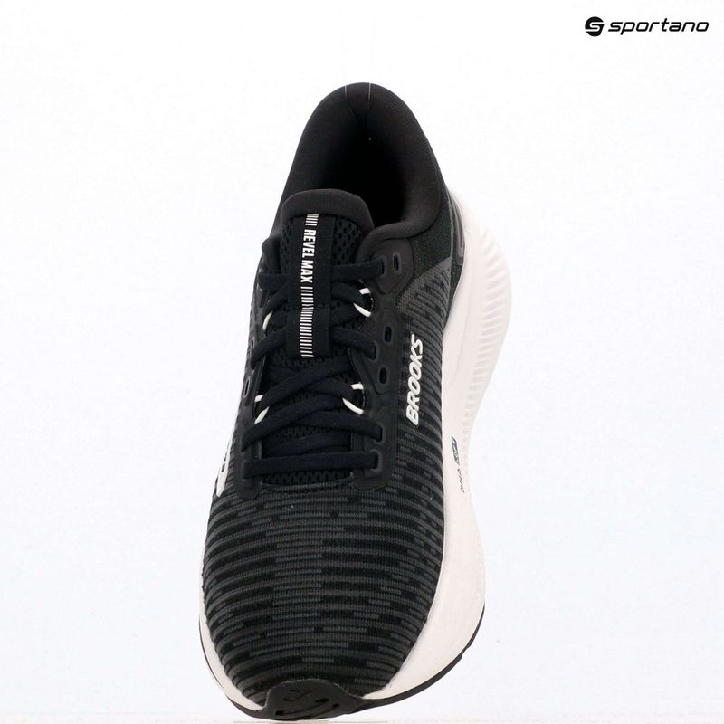 Női futócipő Brooks Revel Max black/grey/white 10
