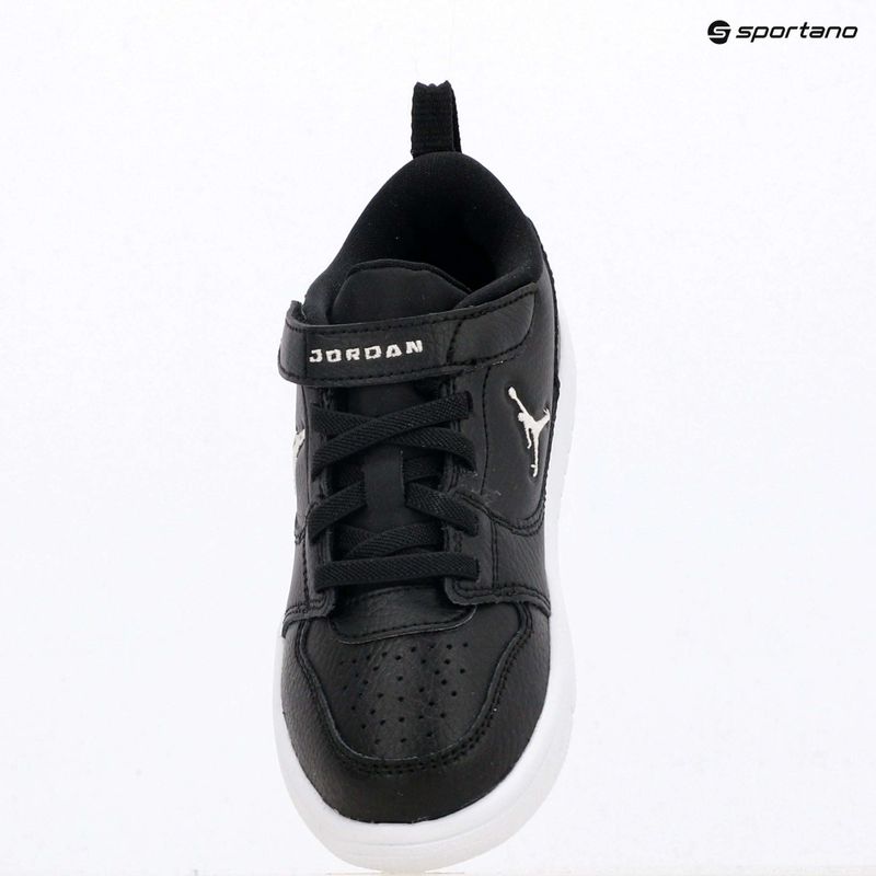 Gyerekcipő  Jordan Court Connect Low fekete/fehér 6