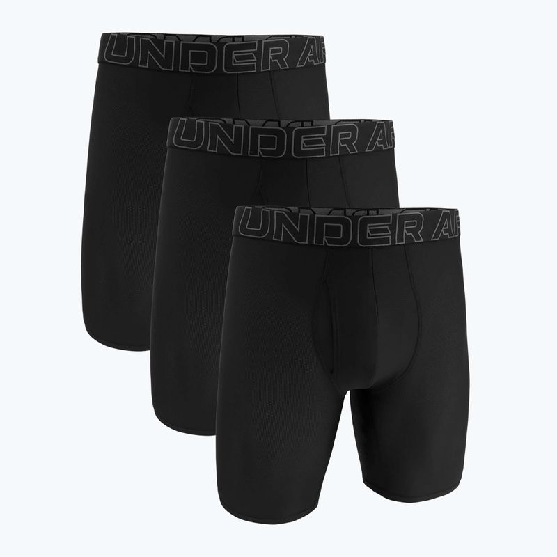 Férfi alsónadrág Under Armour Perf Tech Mesh 9 3 darab fekete 9
