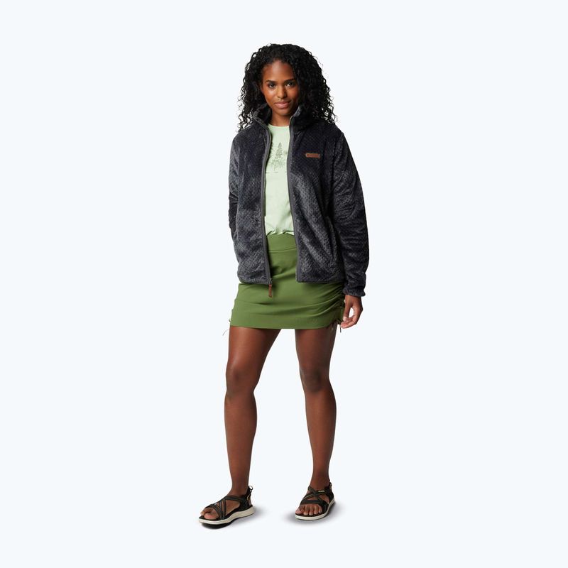 Női pulóver Columbia Fire Side II Sherpa Full Zip shark 2