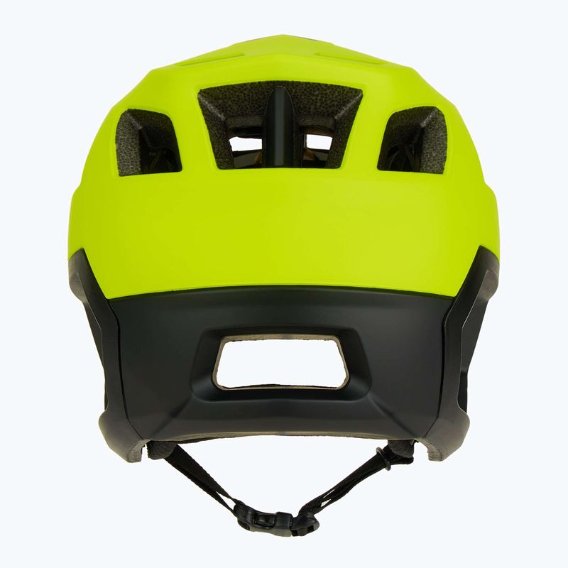 Fox Racing Dropframe kerékpáros sisak fluoreszkáló sárga 3