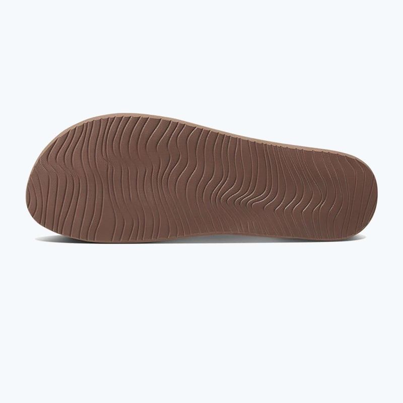 Női REEF Cushion Cloud flip flop fehér és barna RF0A3FDSCLD 12