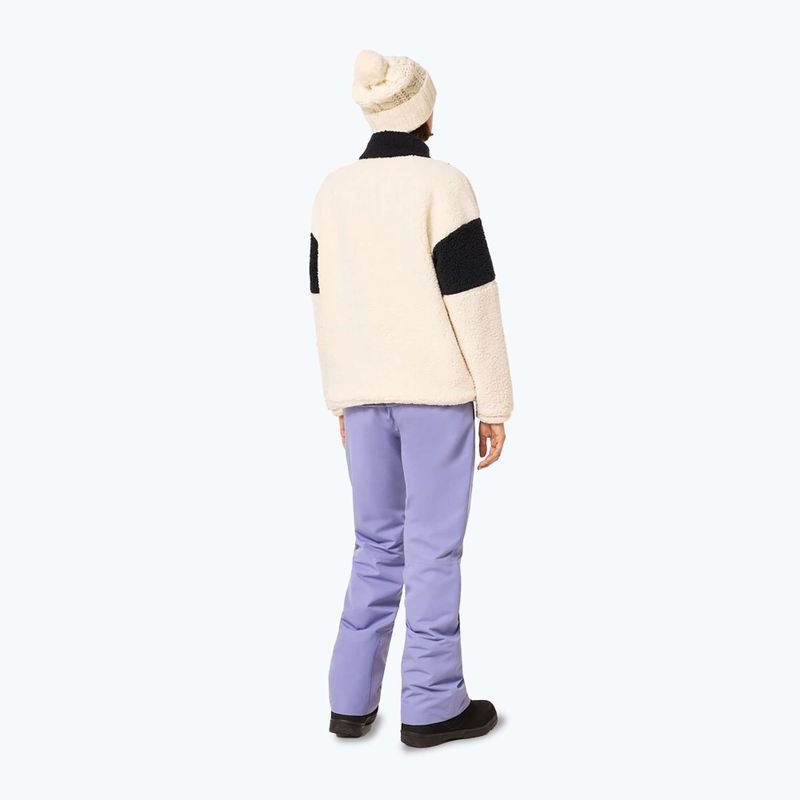Pulóver snowboardowa damska Tnp Ember Half Zip Rc Fleece arctic white 3