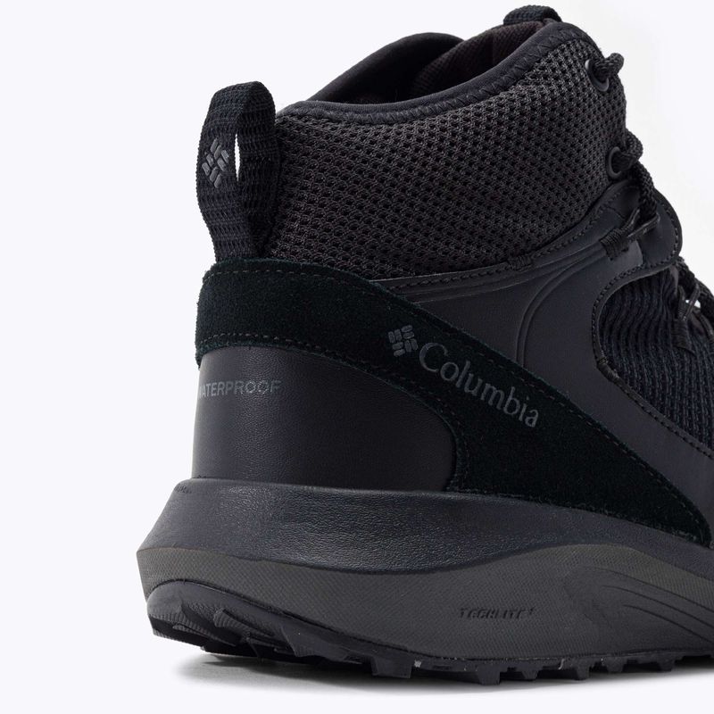 Férfi túrabakancs Columbia Trailstorm Mid Wp 010 fekete 1938881 7