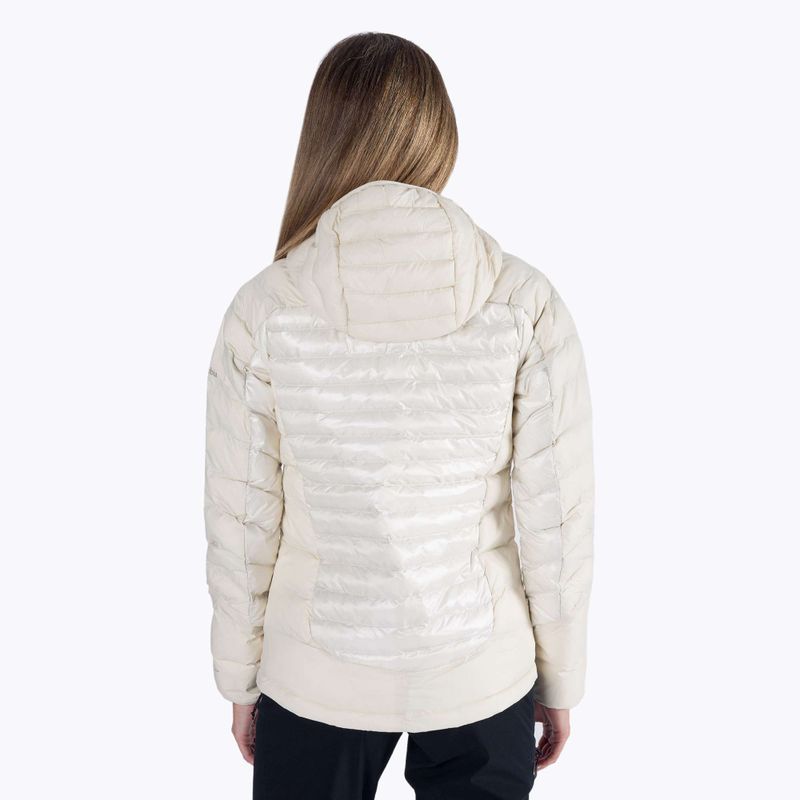 Columbia női Labyrinth Loop kapucnis pehelypaplan fehér 1955323 3