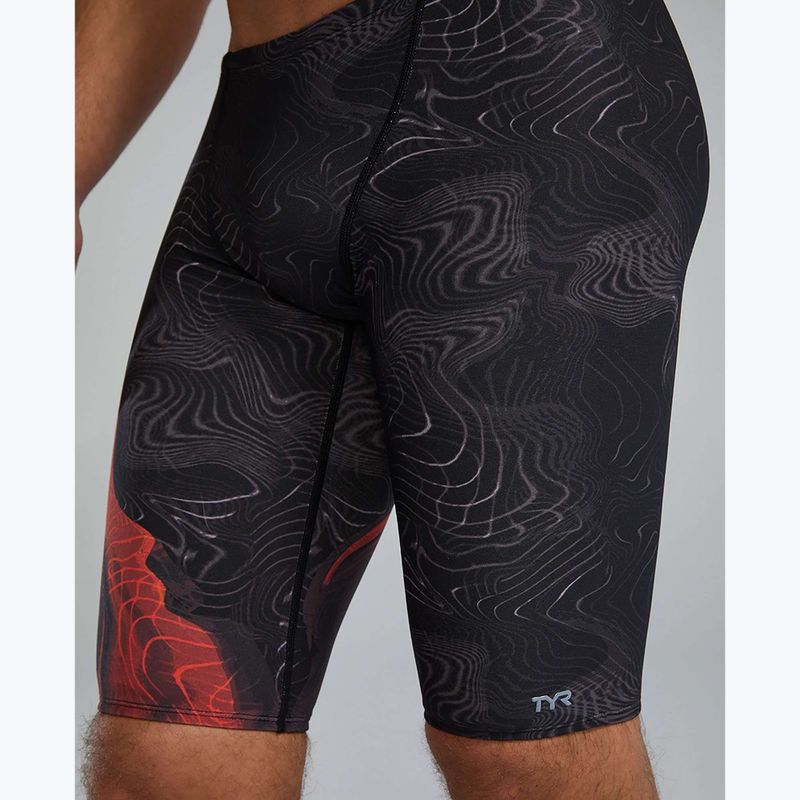 Férfi úszás jammers Tyr Durafast Elite Firestorm fémes tüzet 7