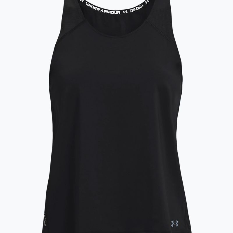 Under Armour női edzőpóló Isochill Run Tank fekete 1361925-001 3