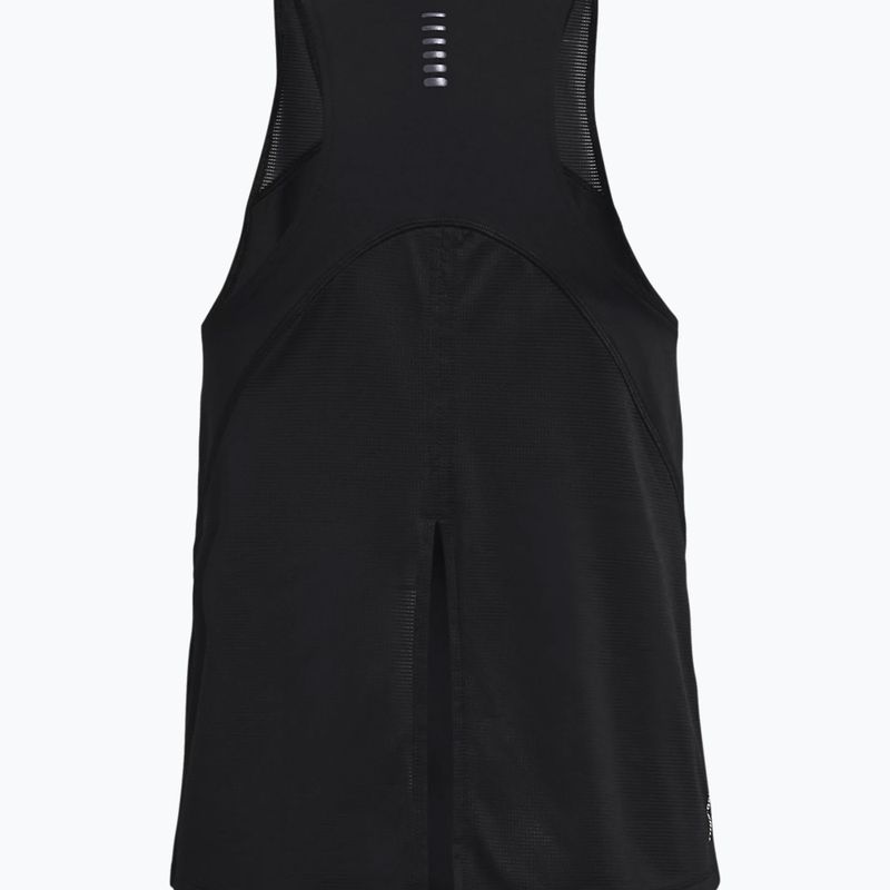 Under Armour női edzőpóló Isochill Run Tank fekete 1361925-001 4