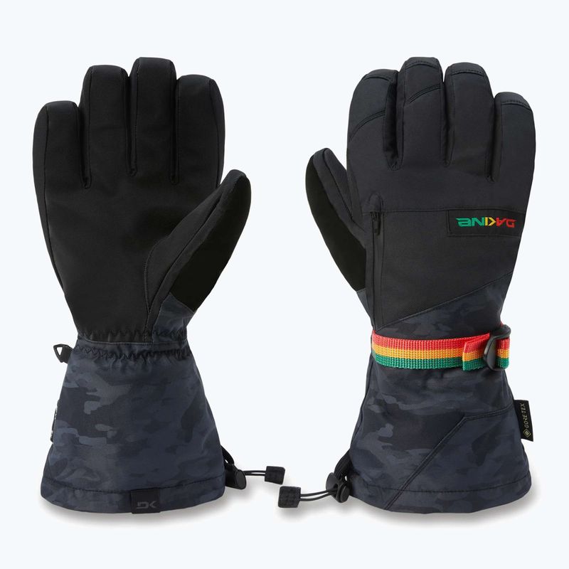 Rękawice snowboardowe férfi Dakine Titan Gore-Tex black vintage camo 10