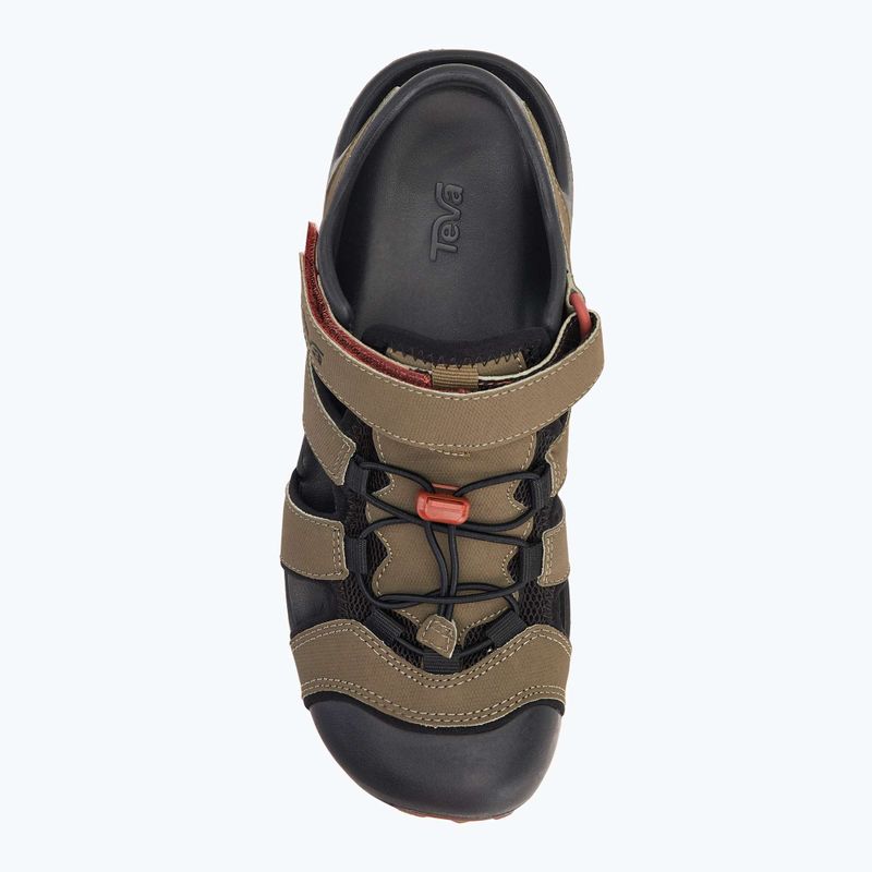 Teva Flintwood sötét olajzöld férfi szandálok 5