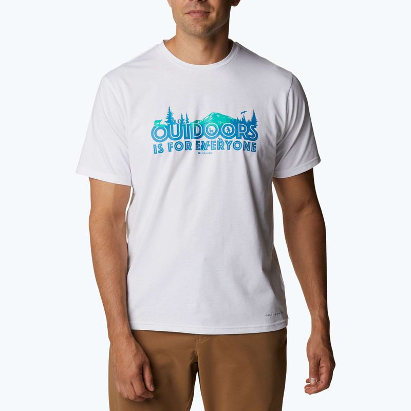 Columbia Sun Trek 108 férfi trekking ing fehér 1931172 5