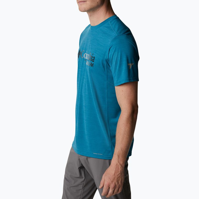 Columbia Titan Pass Graphic Tee 400 kék 1991471 3