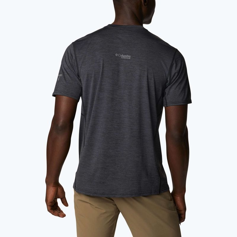 Columbia Titan Pass Férfi Trekking póló Graphic Tee 010 fekete 1991471 2