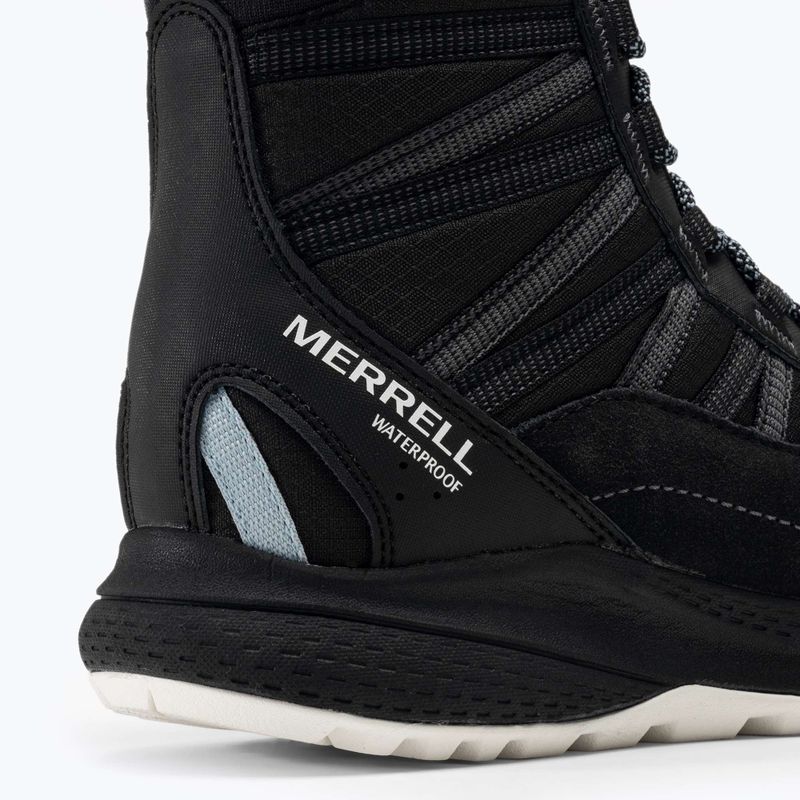 Női túrabakancs Merrell Bravada Edge 2 Thermo Mid WP fekete/arona 9