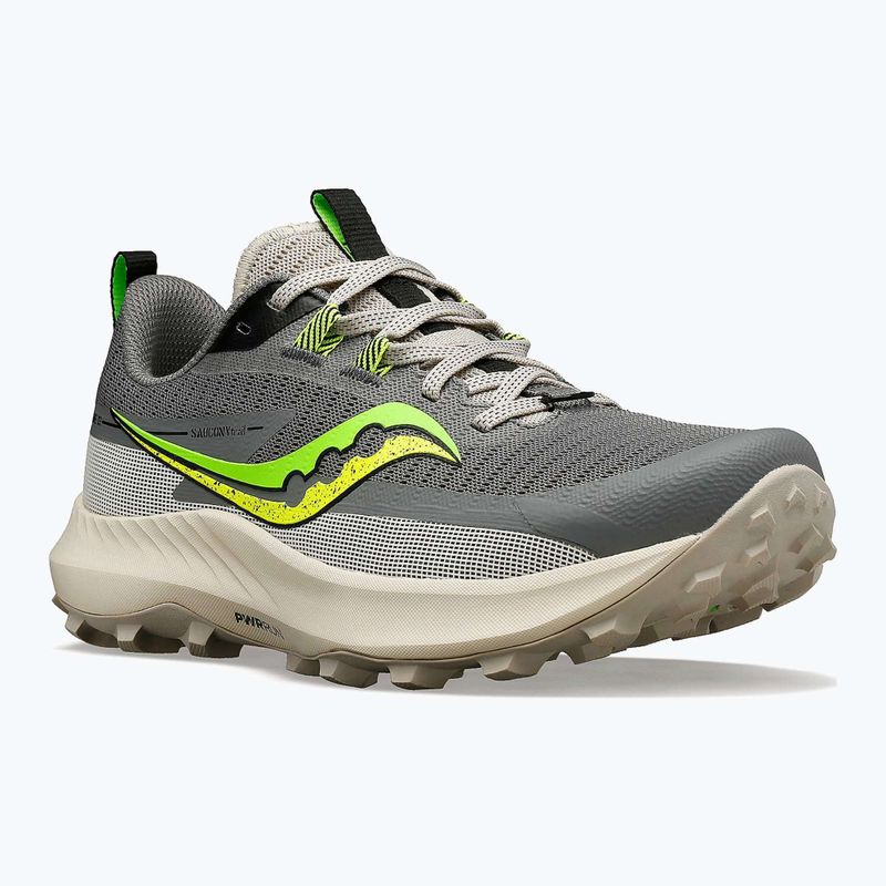 Női futócipő Saucony Peregrine 13 gravel/slime 7