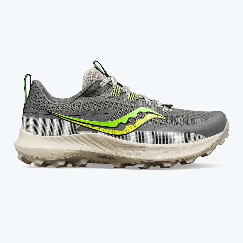 Női futócipő Saucony Peregrine 13 gravel/slime 8