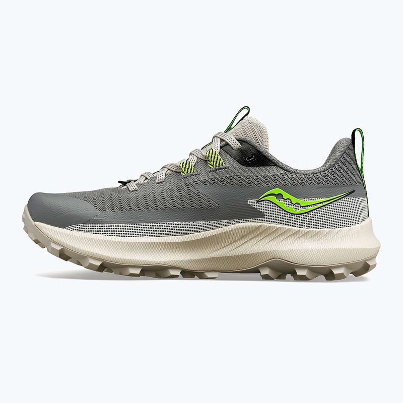 Női futócipő Saucony Peregrine 13 gravel/slime 9