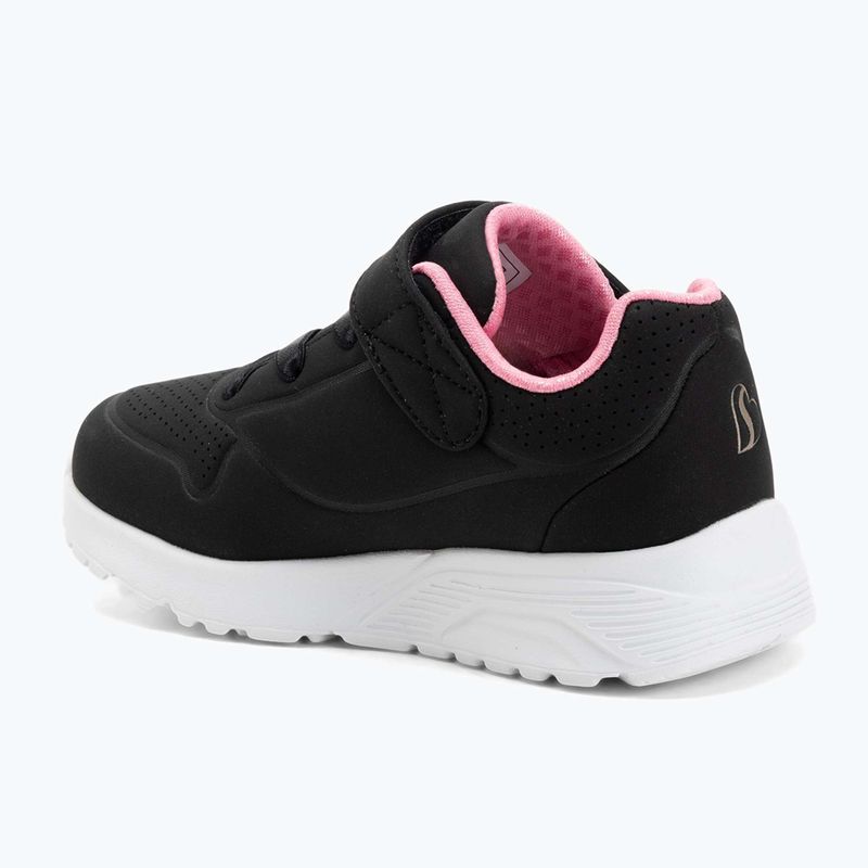 Gyerekcipők SKECHERS Uno Lite fekete/rózsaarany 3