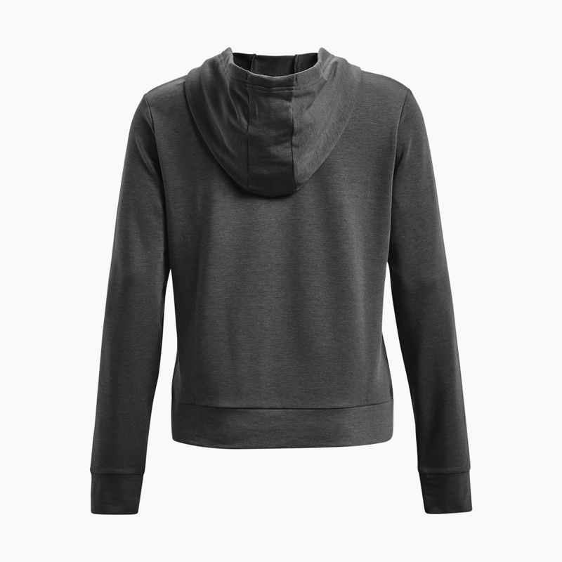 Under Armour női edzőpulóver Rival Terry Full Zip Hoodie szürke 1369853 2