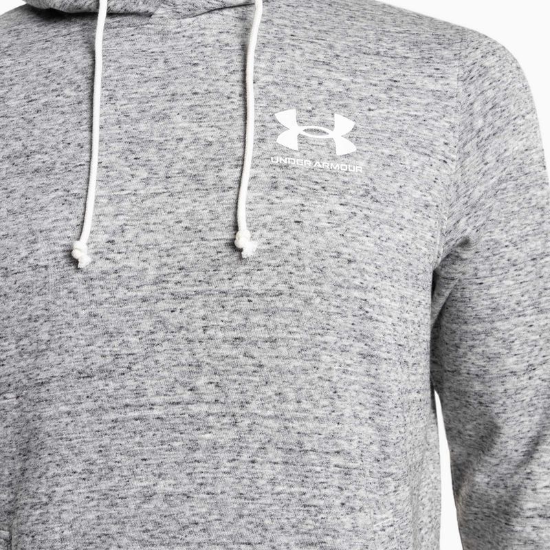 Under Armour férfi edzőpulóver Rival Terry LC szürke 1370401-112 3