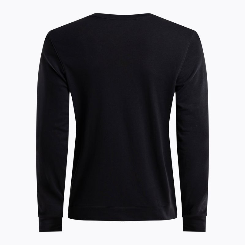 Under Armour férfi edző pulóver Rival Terry Logo Crew fekete 1370391-001 2
