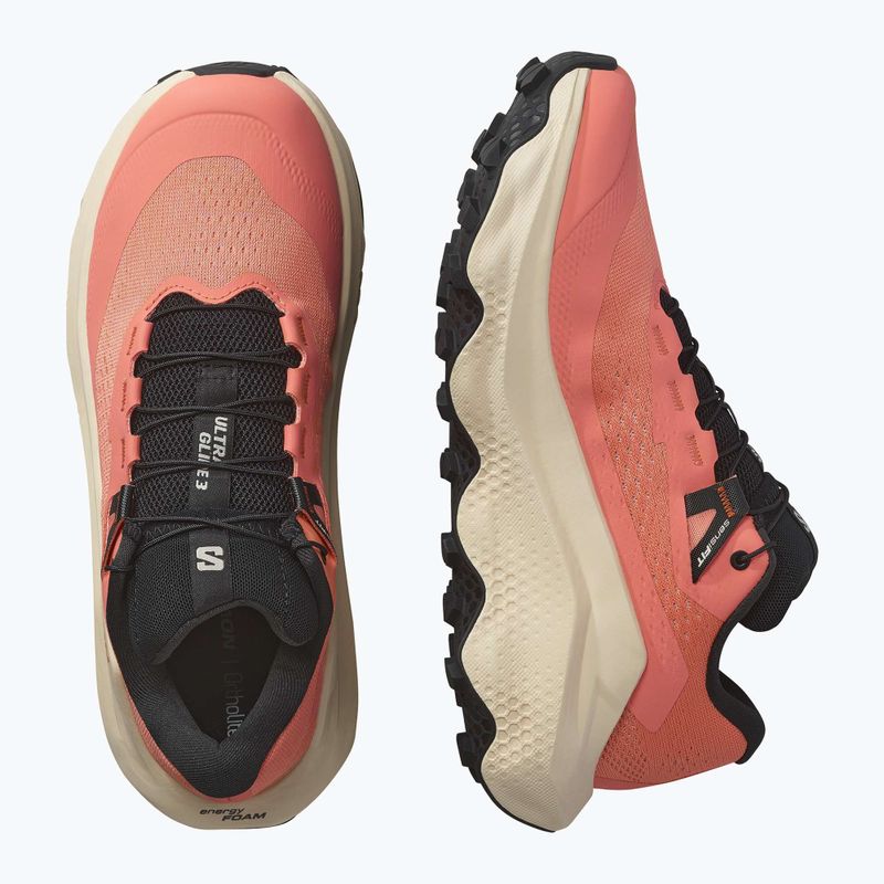 Női futócipő Salomon Ultra Glide 3 fusion coral/tender peach/fekete 8