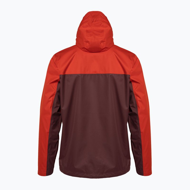 Columbia férfi Hikebound esőkabát piros 1988621839 2