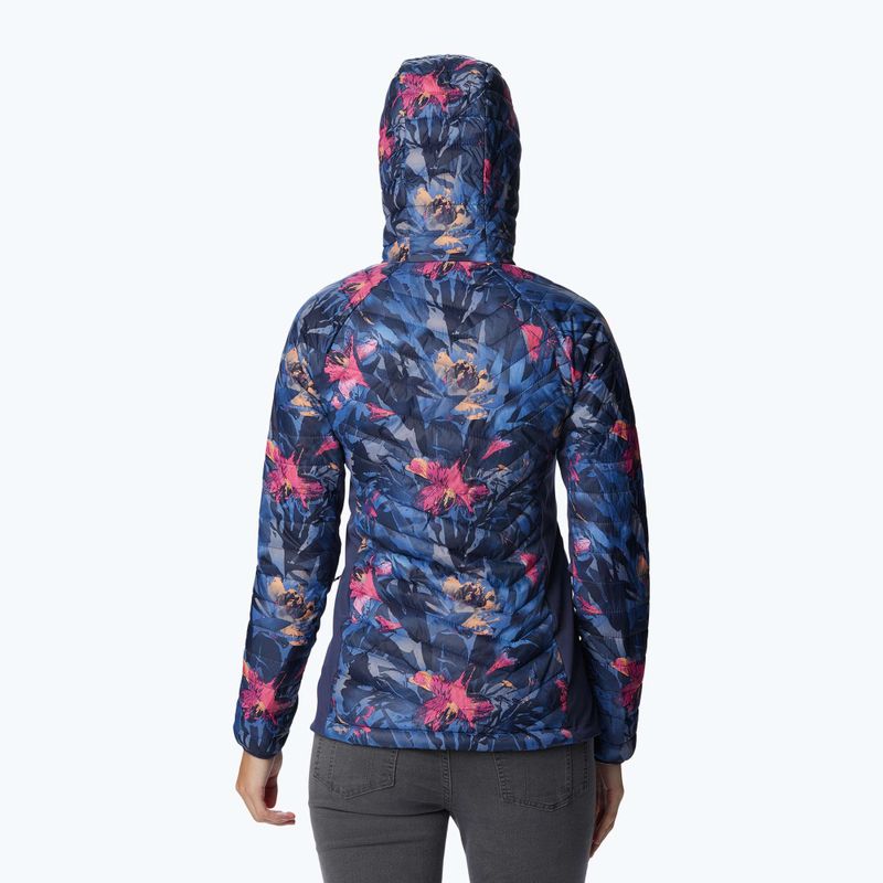 Columbia Powder Pass Hooded női hibrid kabát sötétkék 1773211471 2