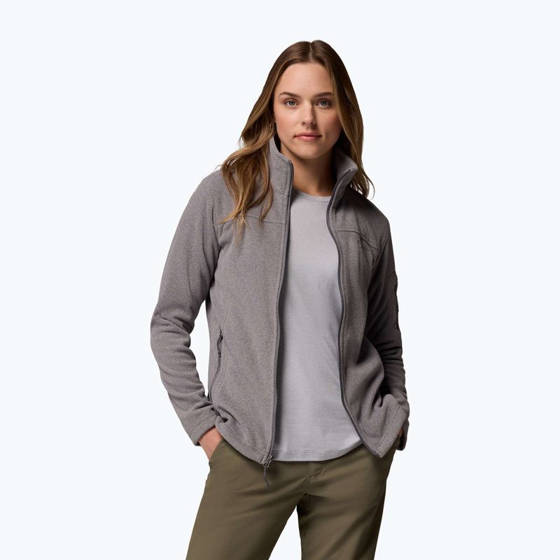 Női polárdzseki Columbia Fast Trek II city grey heather/city grey 5