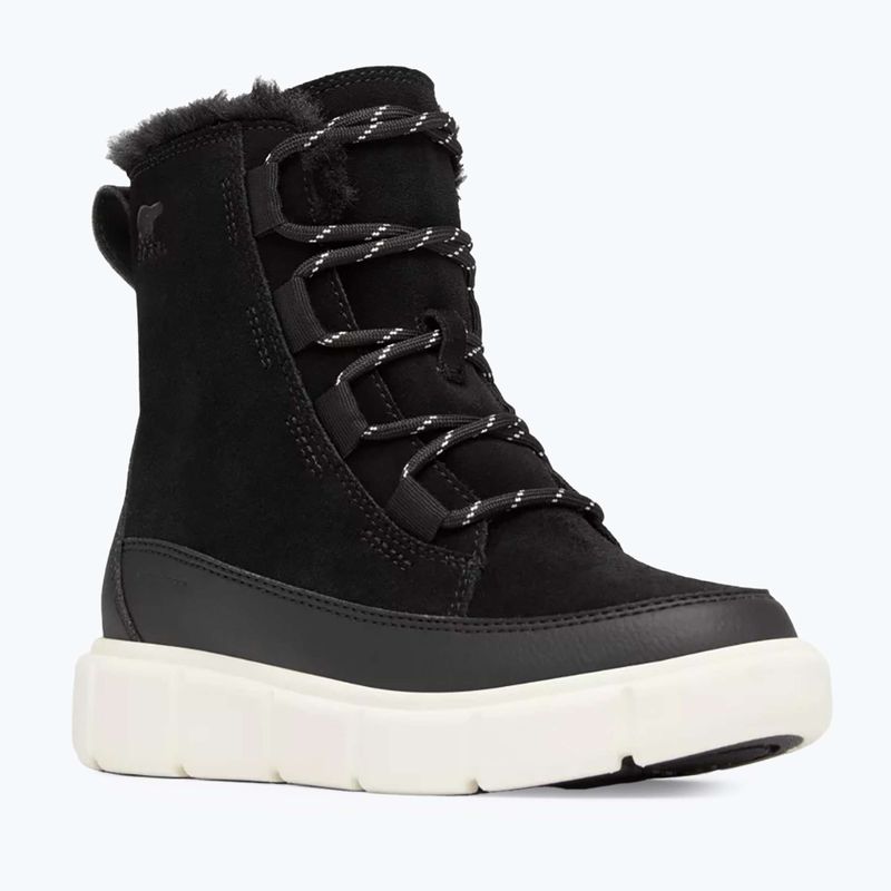 Sorel Youth Sorel Explorer III Lace fekete/tengeri só gyermek hócsizma 8