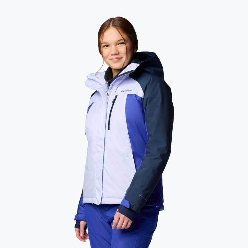 Női síkabát Columbia Snowy Summit Ins snowdrift/clematis blue/coll navy cdye 4