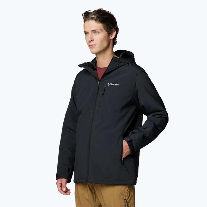 Columbia Gate Racer II Softshell férfi kabát fekete 5