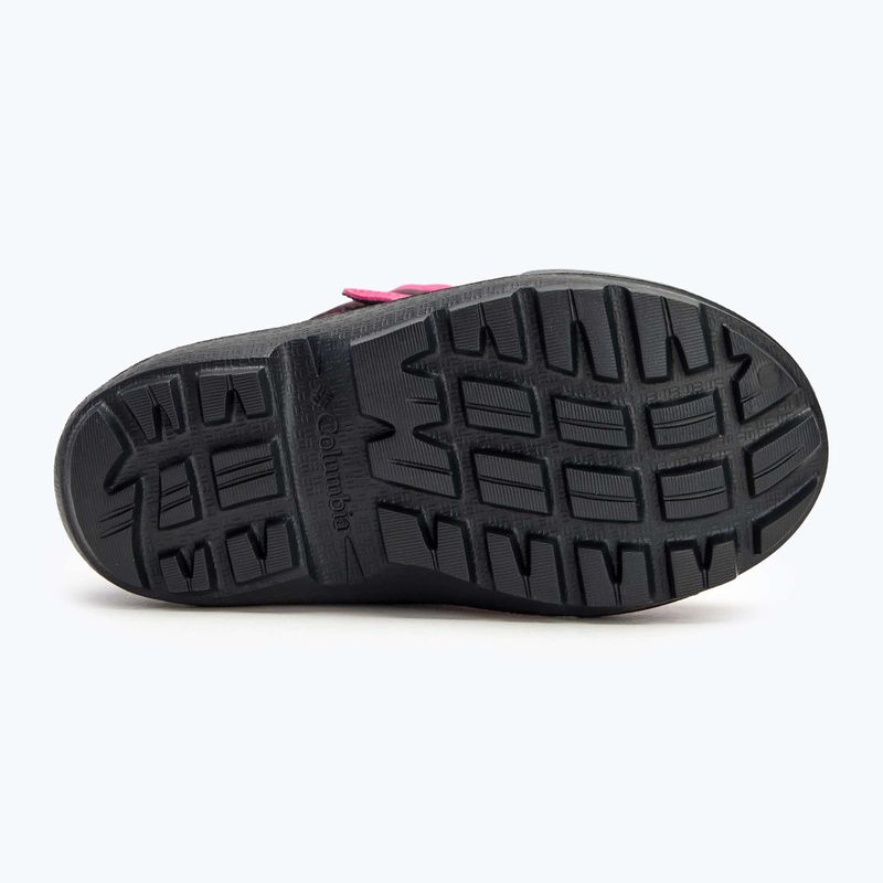 Columbia Powderbug Snowlite pink ice/ moonvista gyermek hócipő 4