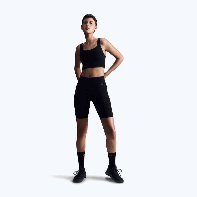 Sportmelltartó Nike Zenvy Medium-Support black/sail 2