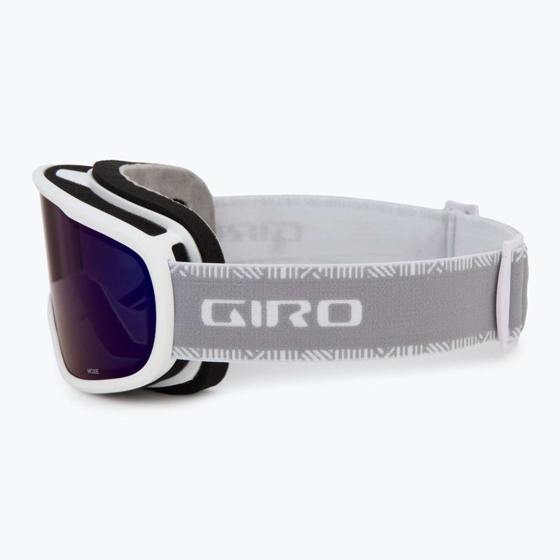 Gogle narciarskie női Giro Moxie white & grey chute/ cobalt/ yellow 5