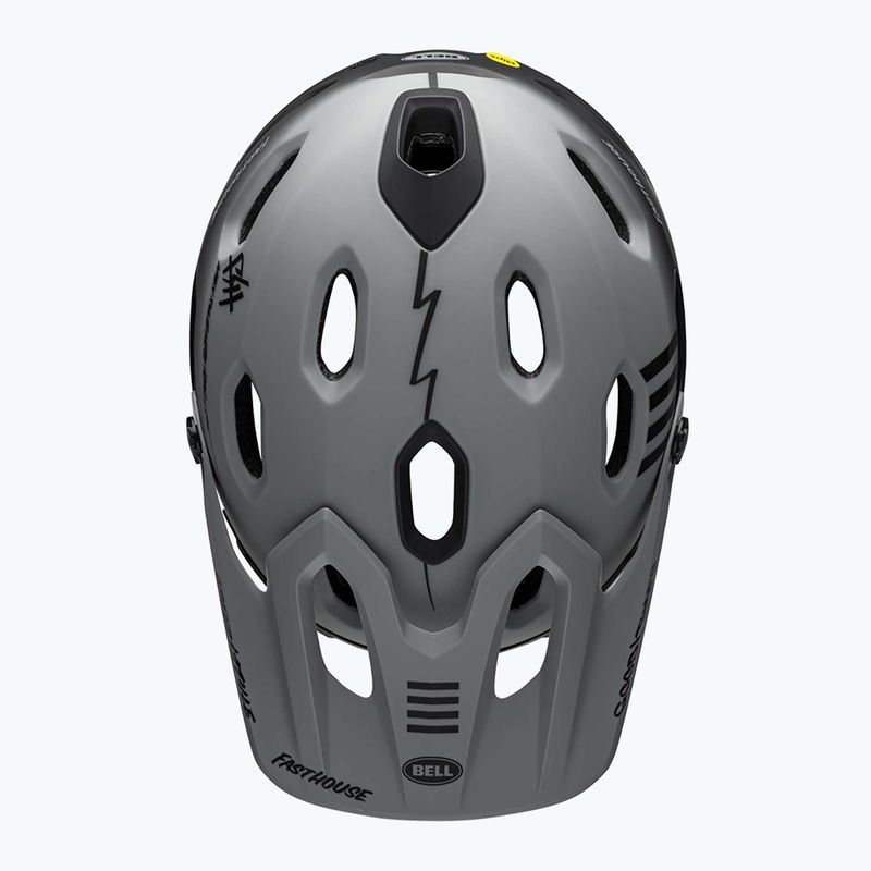 Bell FF Super DH MIPS Spherical matt szürke/fekete kerékpáros bukósisak 15