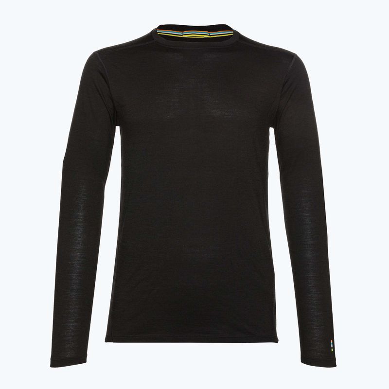 Férfi termoaktív pulóver Smartwool Classic All-Season Merino Baselayer Boxed fekete 3