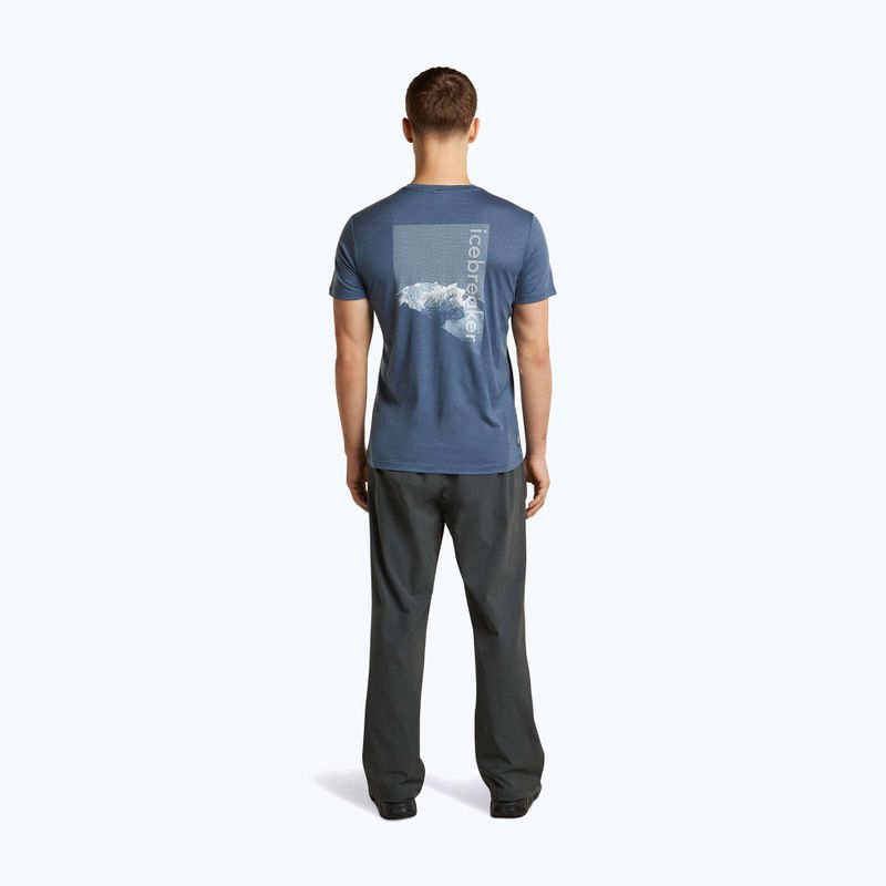 Férfi termoaktív póló Icebreaker Merino 150 Tech Lite Pure Altitude Dawn 4