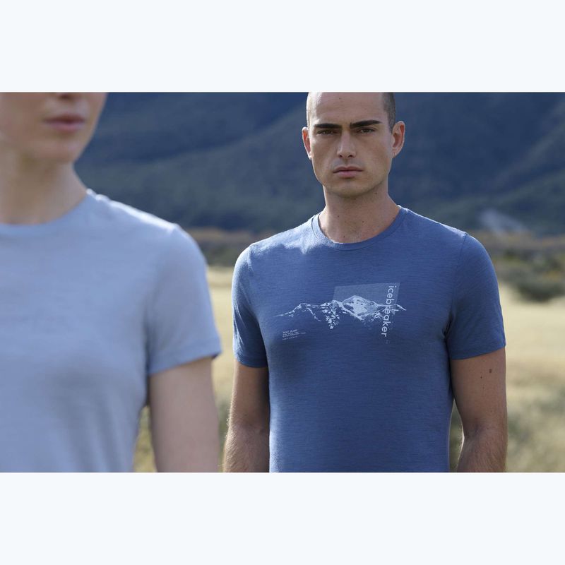 Férfi termoaktív póló Icebreaker Merino 150 Tech Lite Pure Altitude Dawn 9