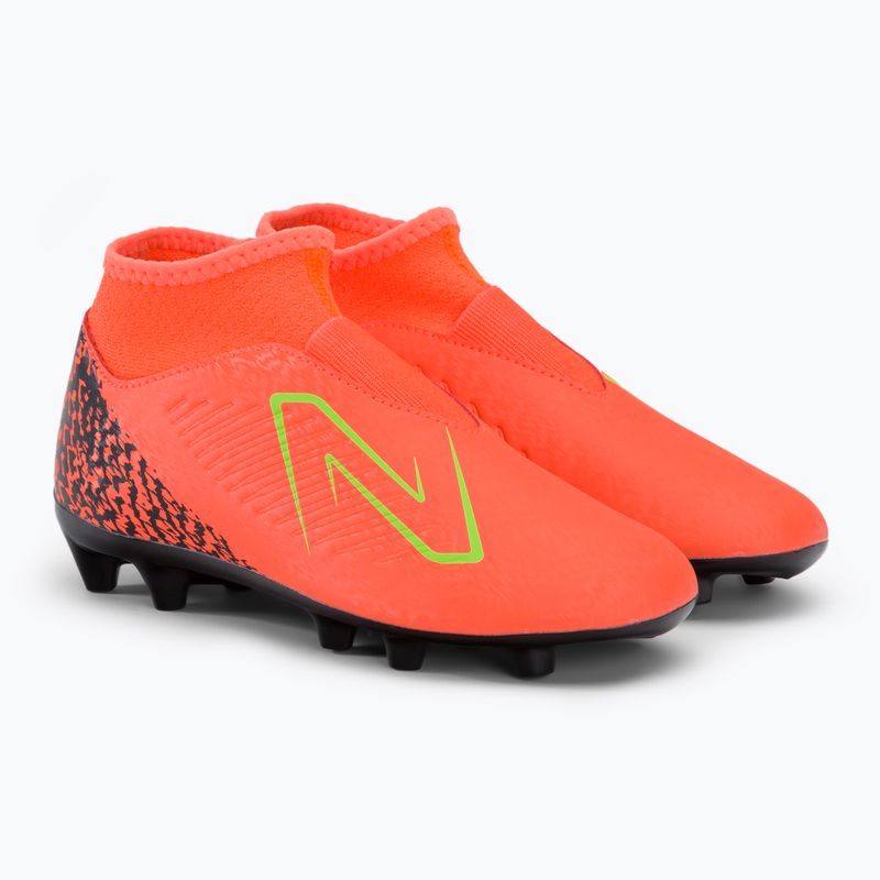 Gyermek focicipő New Balance Tekela V4 Magique FG JR neon szitakötő New Balance Tekela V4 Magique FG JR neon dragonfly 4