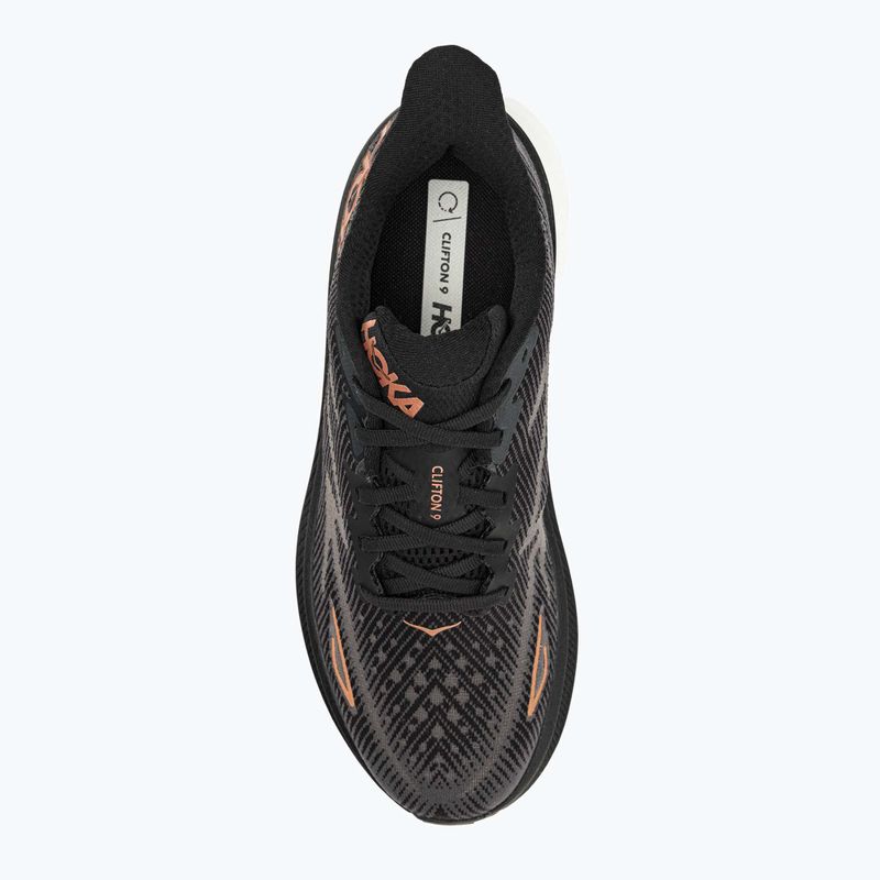 Női futócipő HOKA Clifton 9 fekete 1127896-BCPPR 5
