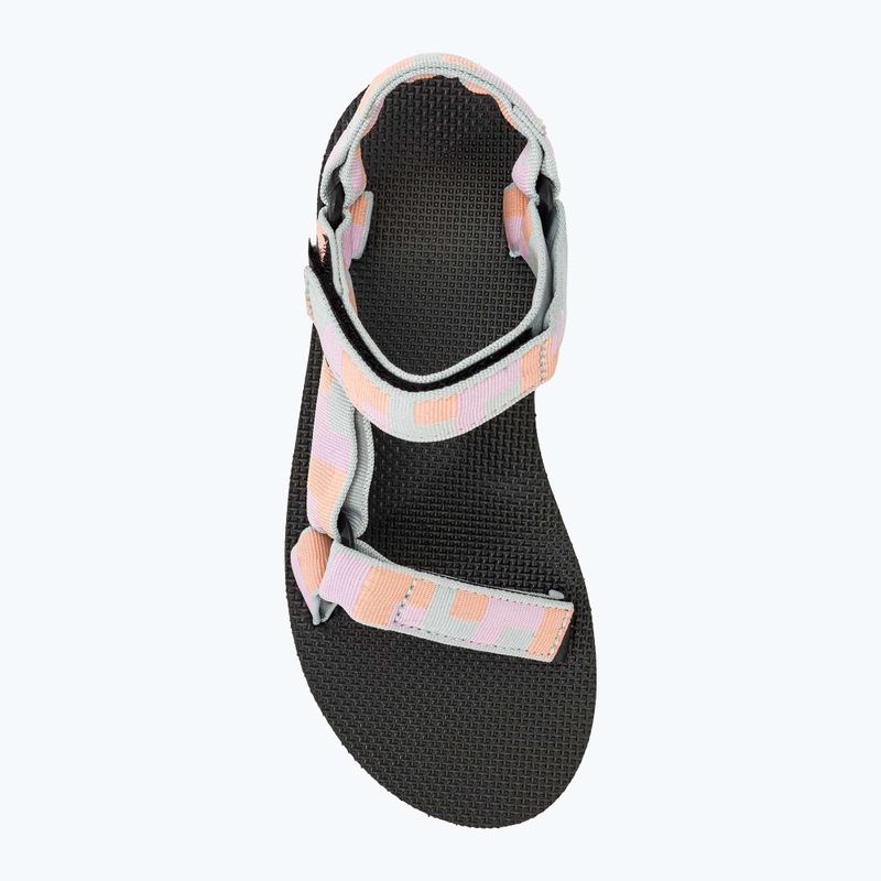 Női szandál Teva Flatform Universal retro shapes pear blue 5
