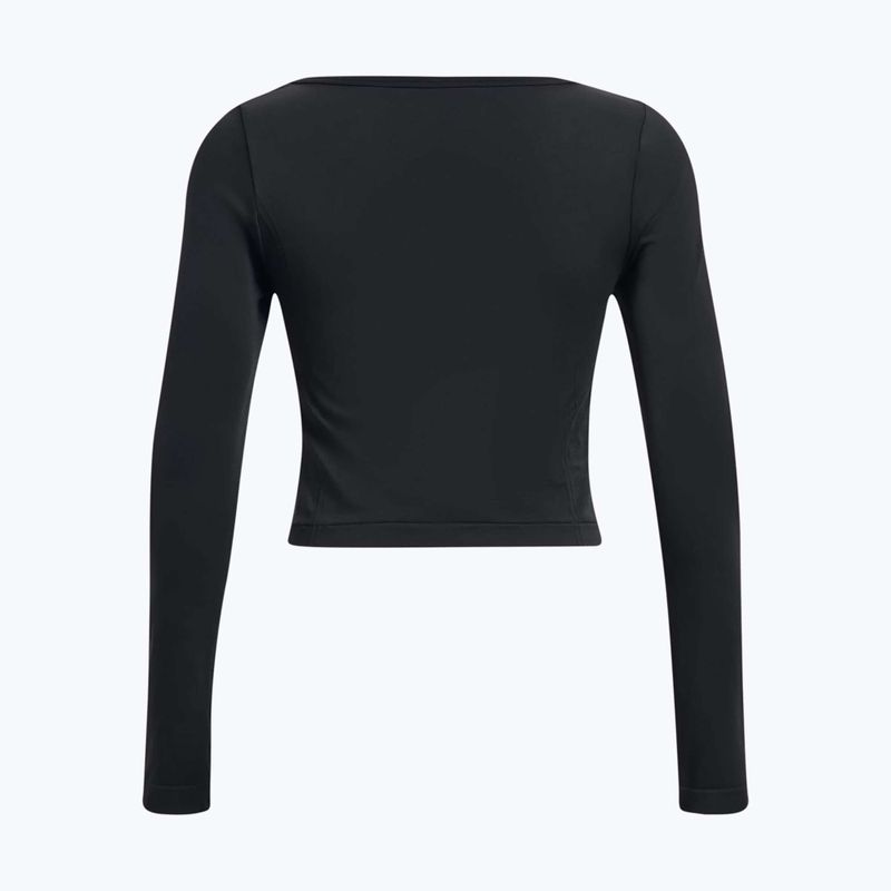 Under Armour Train Seamless fekete/fehér női hosszú ujjú edzőruha 5