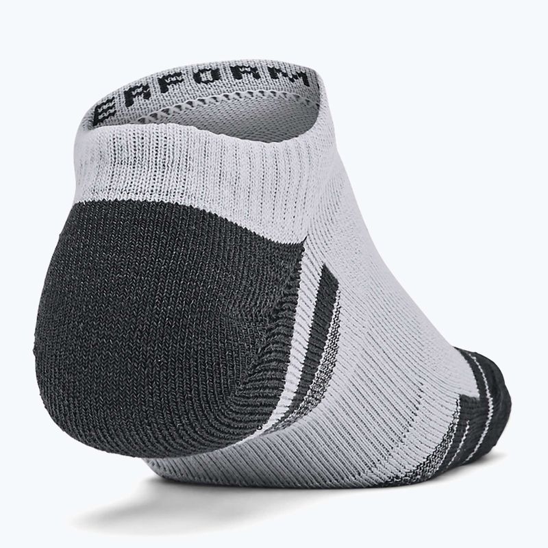 Under Armour Performance Tech Crew 6 pár mod szürke/mod szürke/jet szürke zokni 4