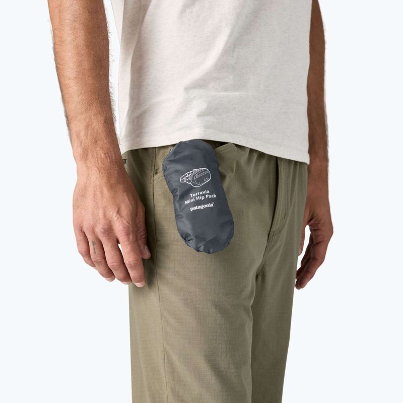 Patagonia Terravia Mini Hip Mini Hip parázs kék vesetáska 6