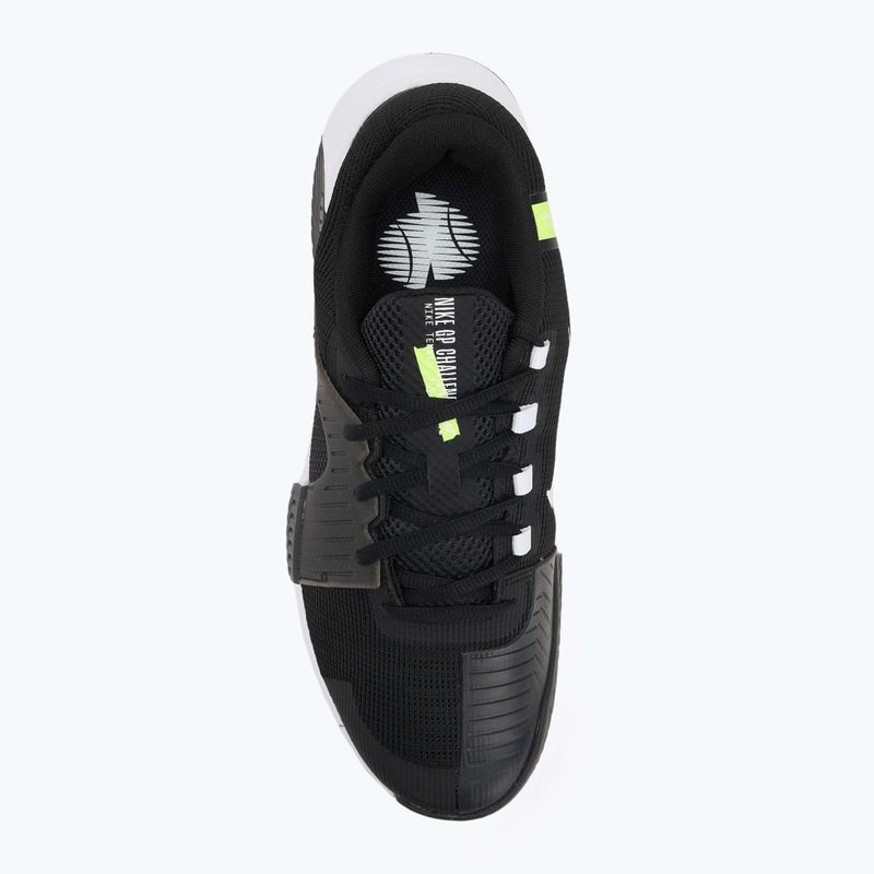 Férfi teniszcipő Nike Zoom GP Challenge 1 fekete / fehér / fekete 5