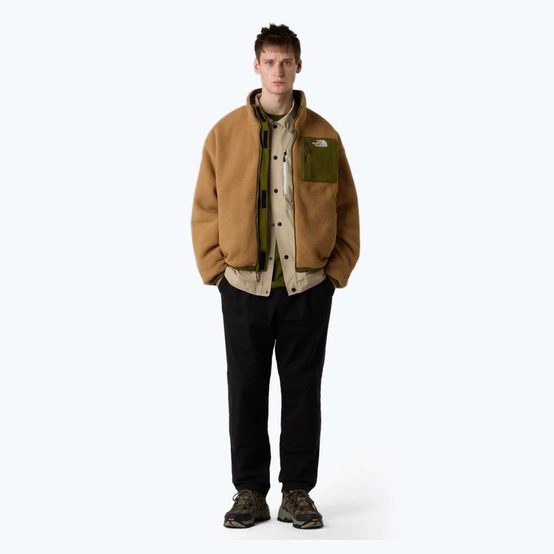 Férfi dzseki The North Face Yumiori Reversible erdei olíva/használati barna 2
