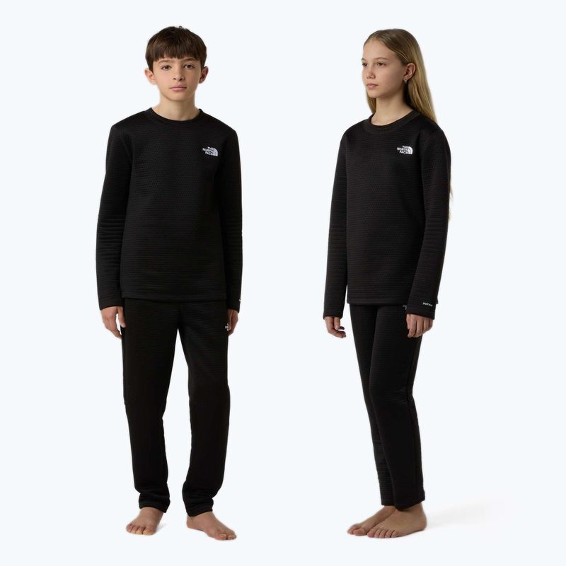 Gyerek thermo alsónemű szett The North Face Dotknit Thermal black 6